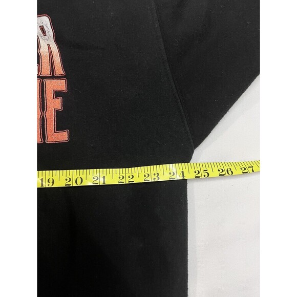 Assholes*s Live Forever Black Sabbath  NEVER SAY DIE Black Hoodie Men Sz L - Picture 8 of 8